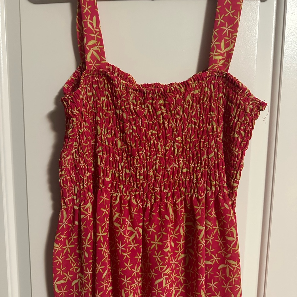 Rose & Olive Pink and Yellow Floral Dress